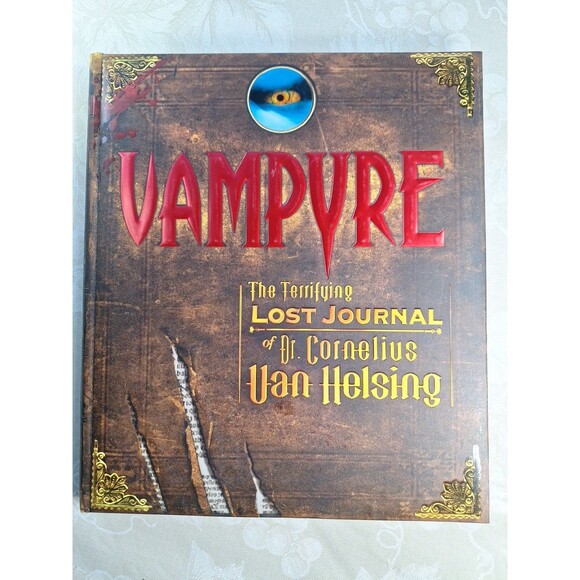 VAMPYRE The Terrifying Lost Journal of Dr Cornelius Van Helsing 1st Edition Book - Picture 1 of 15